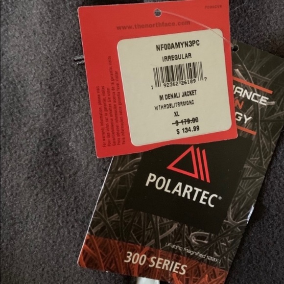 NWT The North Face Polartec Denali Jacket Size XL - Picture 4 of 6